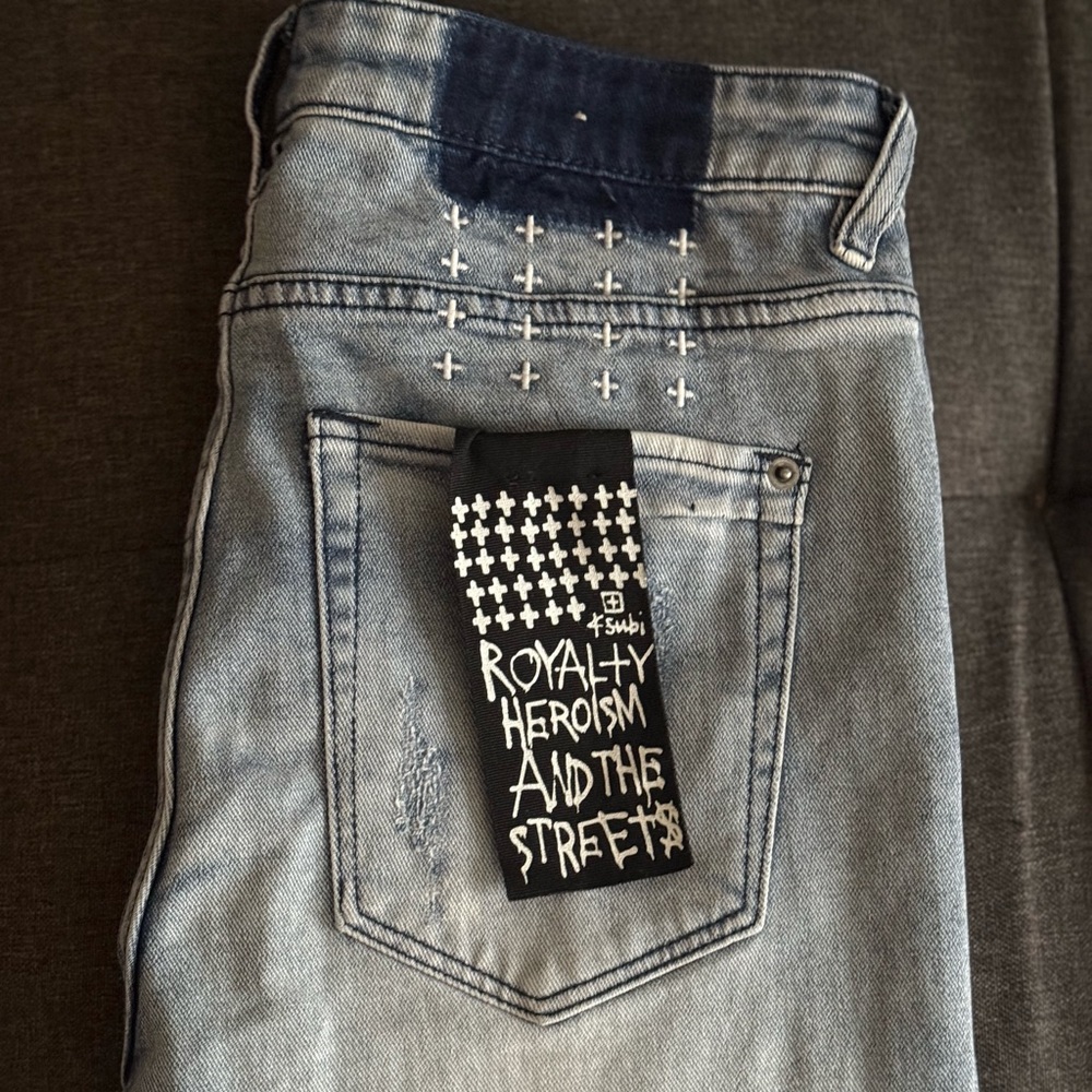 Ksubi blue skinny jeanss